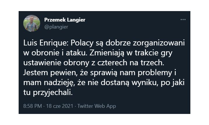 SŁOWA Luisa Enrique o reprezentacji Polski! :D
